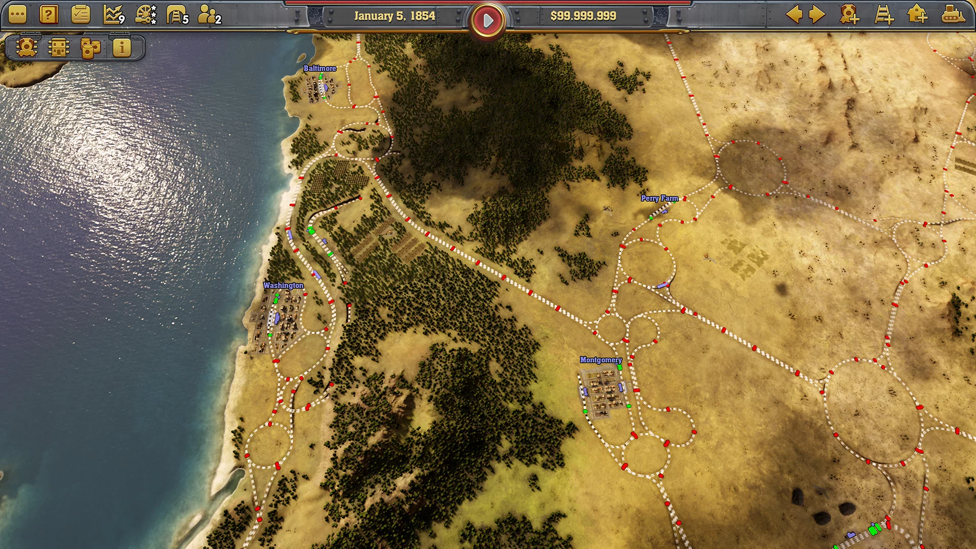Изображение игры: Railway Empire