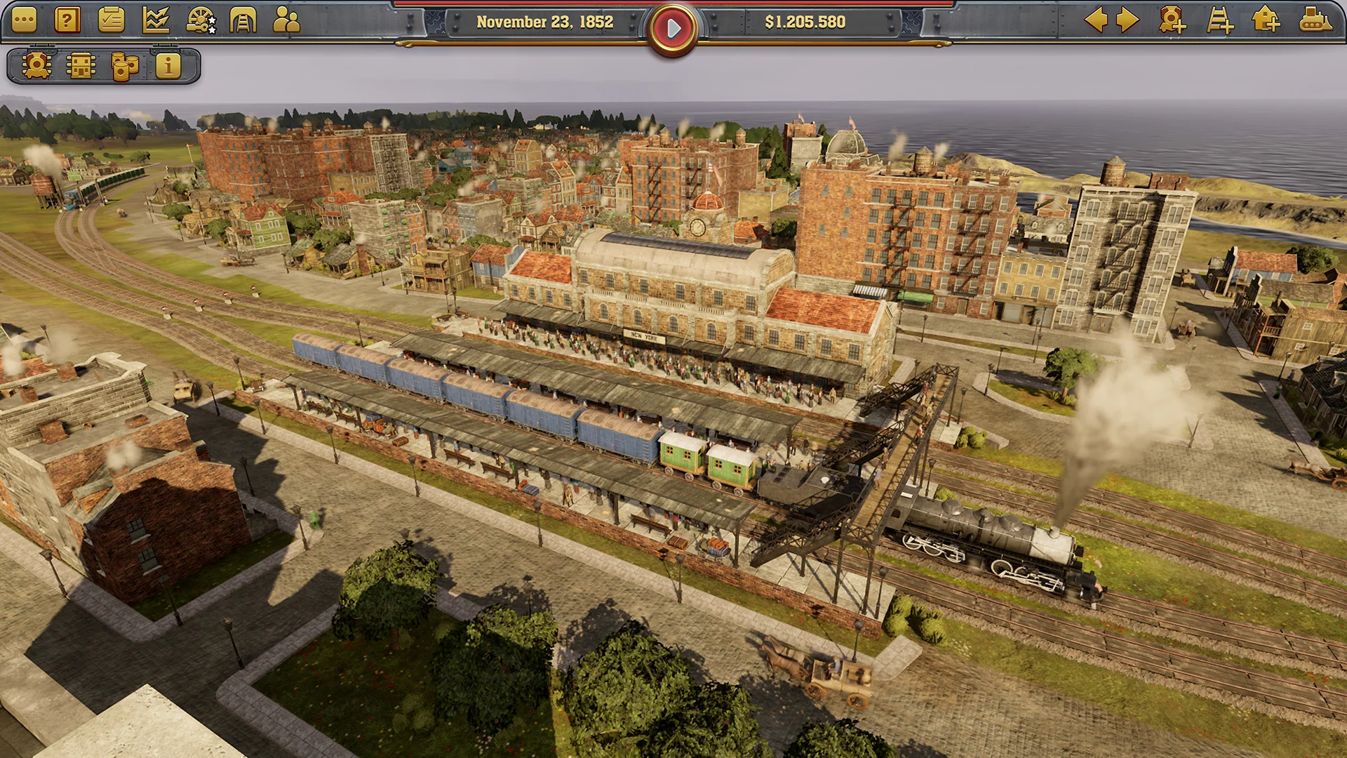 Изображение игры: Railway Empire
