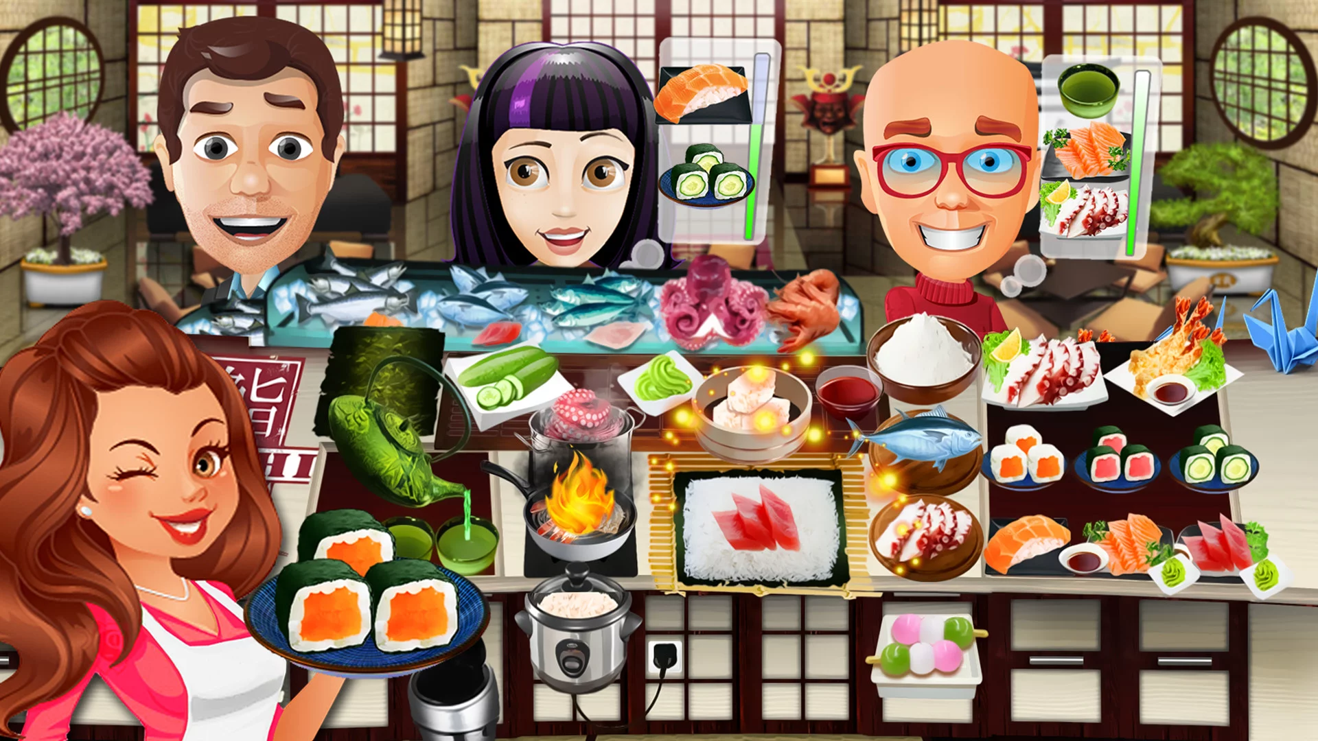 Изображение игры: The Cooking Game
