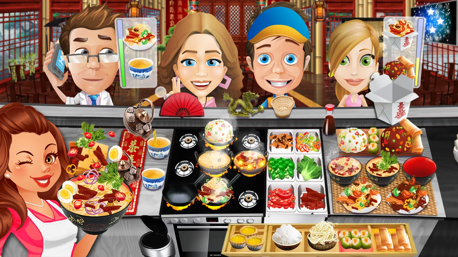 Изображение игры: The Cooking Game