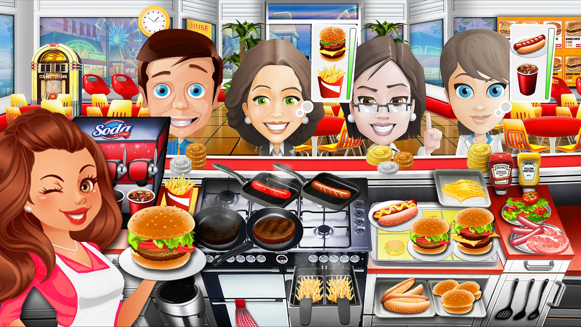 Изображение игры: The Cooking Game