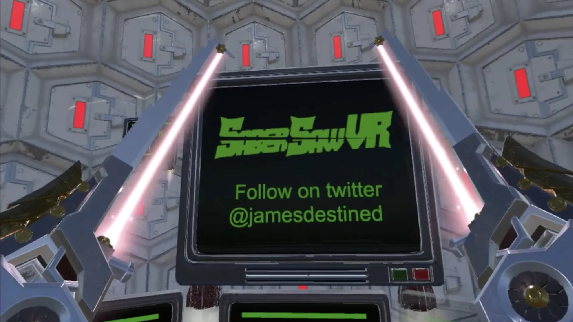 Изображение игры: SaberSaw VR