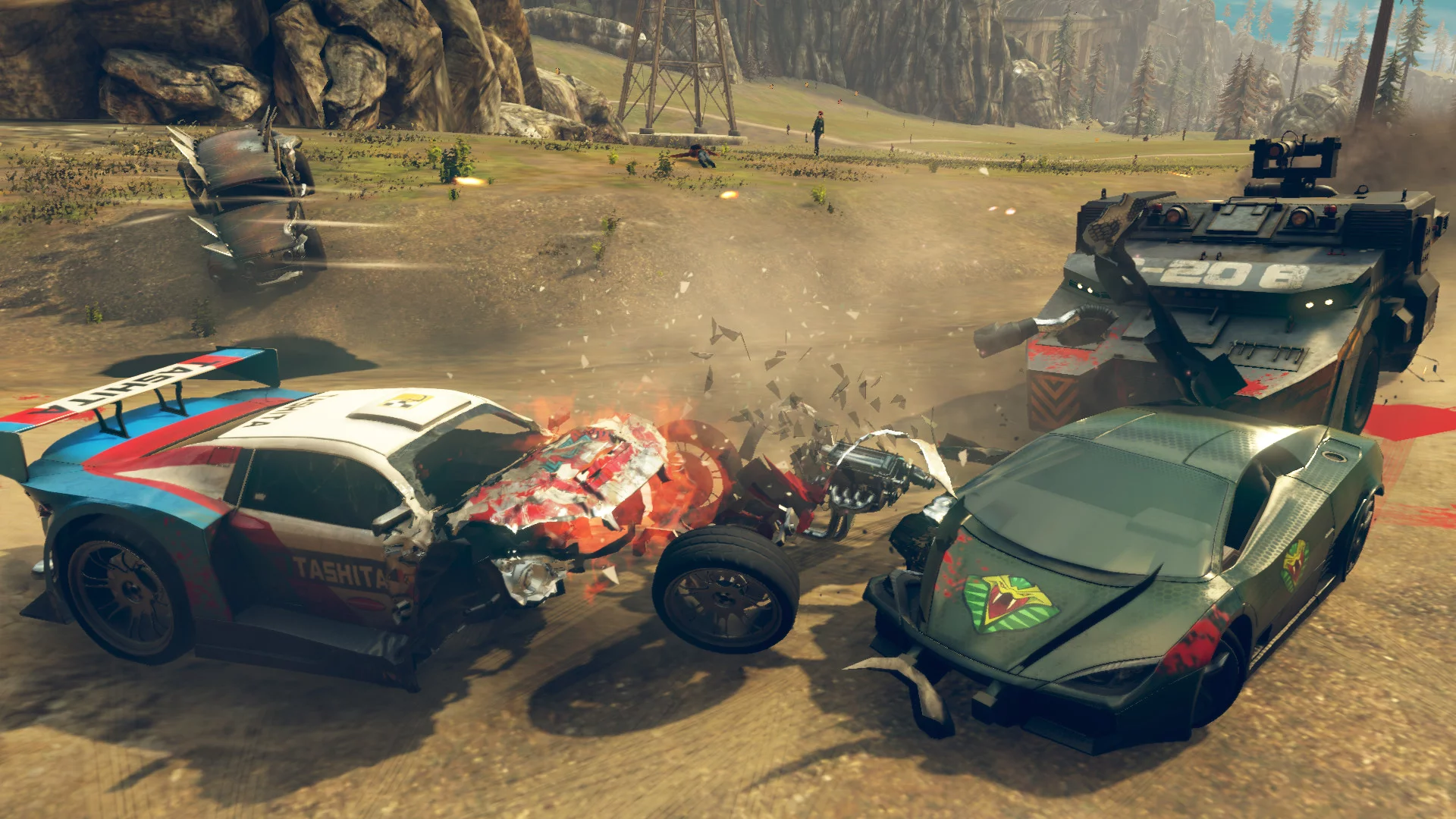 Изображение игры: Carmageddon: Max Damage
