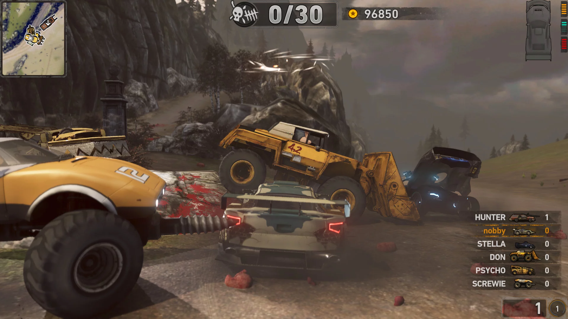 Изображение игры: Carmageddon: Max Damage