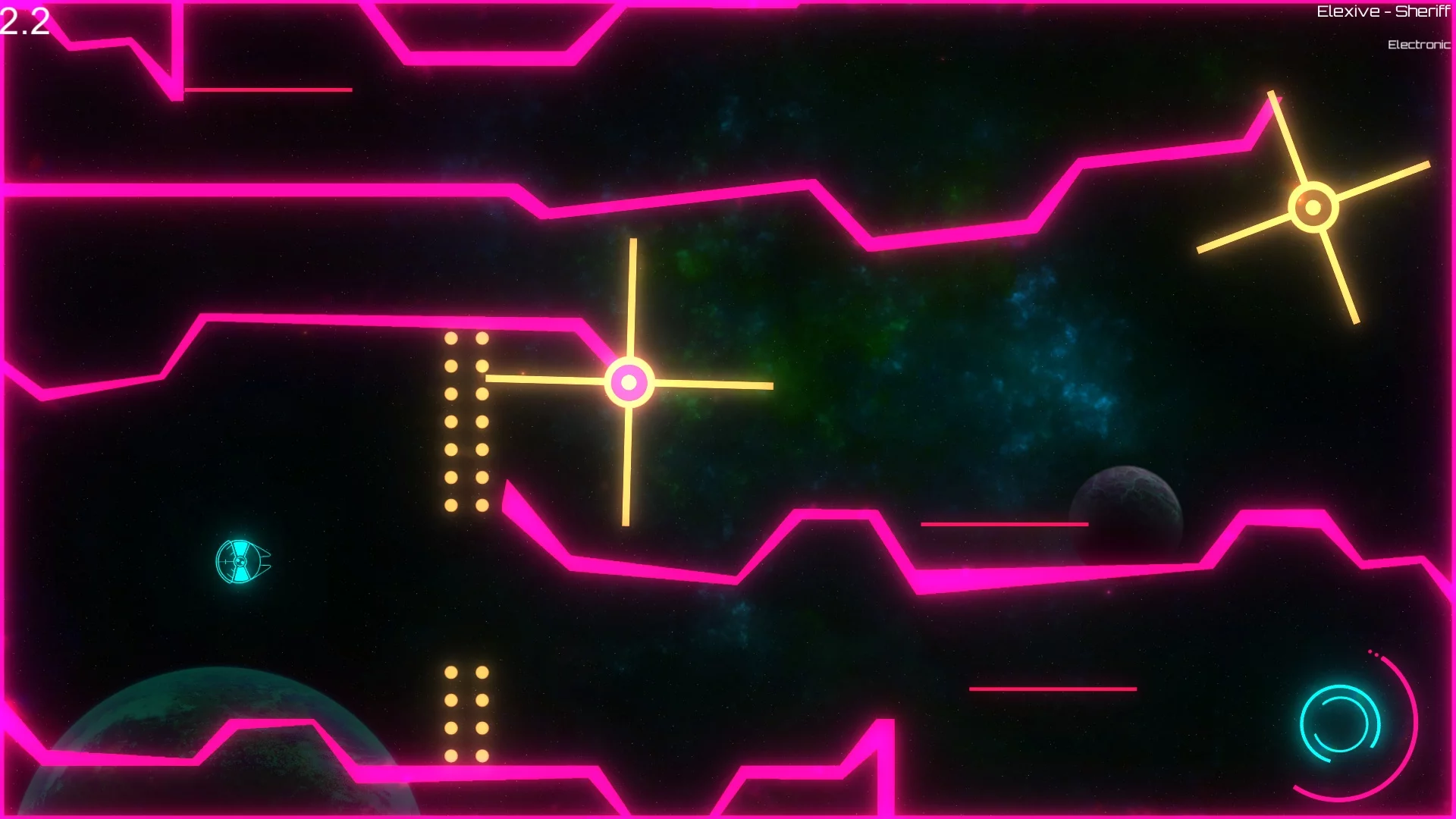 Изображение игры: Neon Space 2