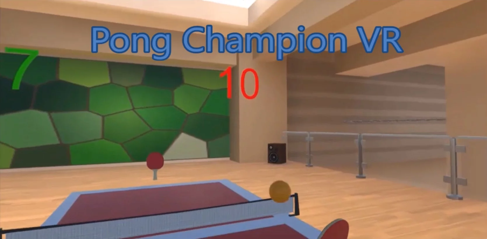 Изображение игры: Pong Champion VR