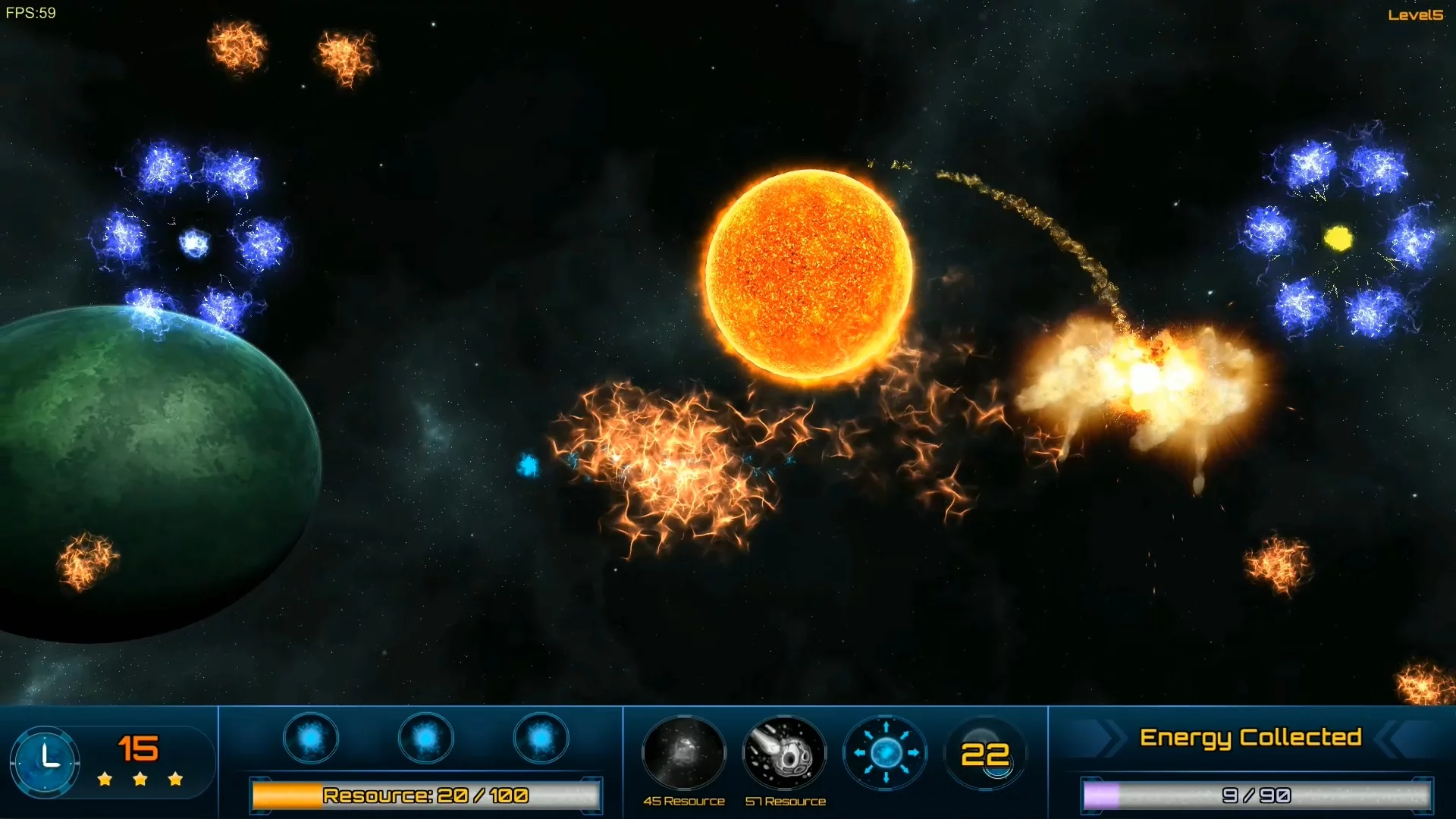 Изображение игры: Fly and Destroy