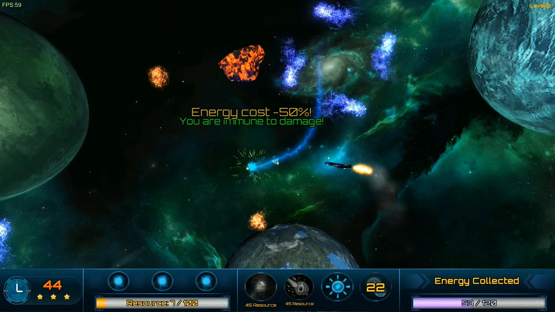 Изображение игры: Fly and Destroy
