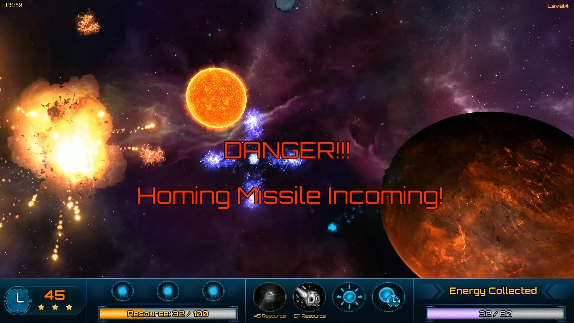 Изображение игры: Fly and Destroy