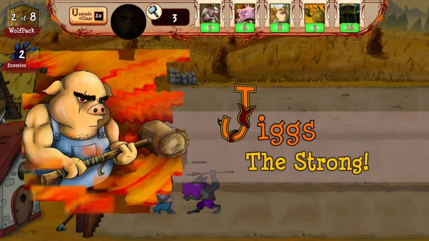 Изображение игры: Bacon Tales - Between Pigs and Wolves
