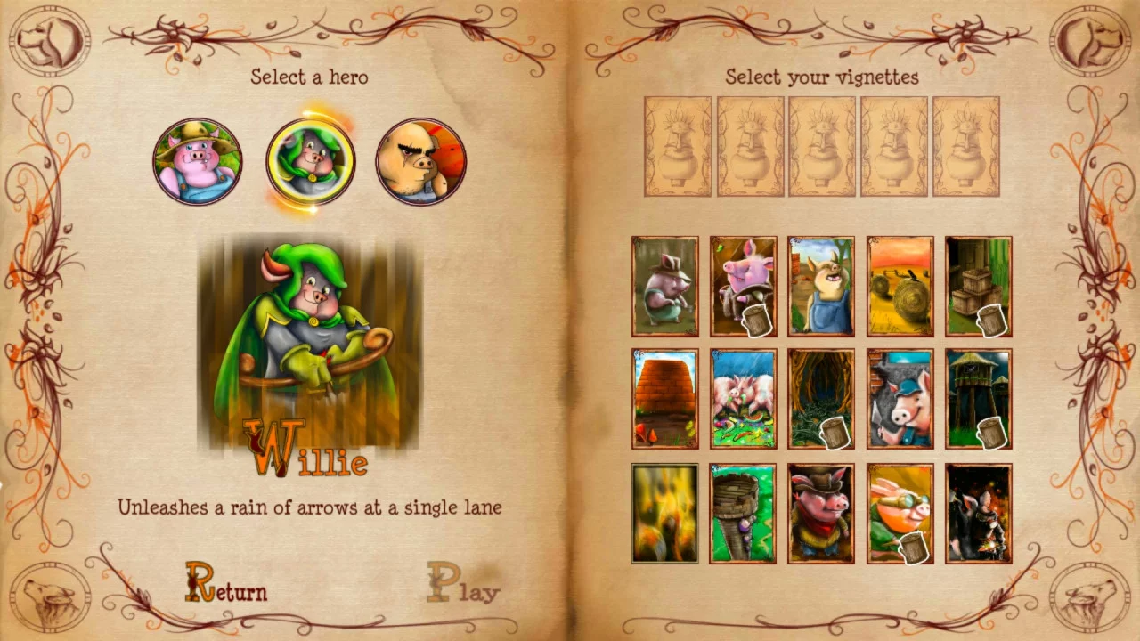 Изображение игры: Bacon Tales - Between Pigs and Wolves