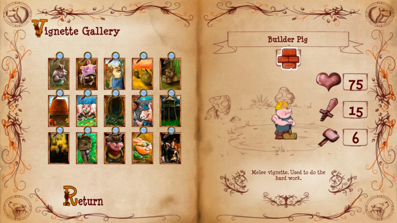 Изображение игры: Bacon Tales - Between Pigs and Wolves