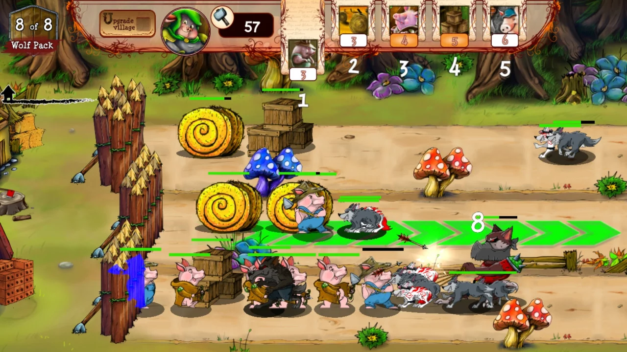 Изображение игры: Bacon Tales - Between Pigs and Wolves