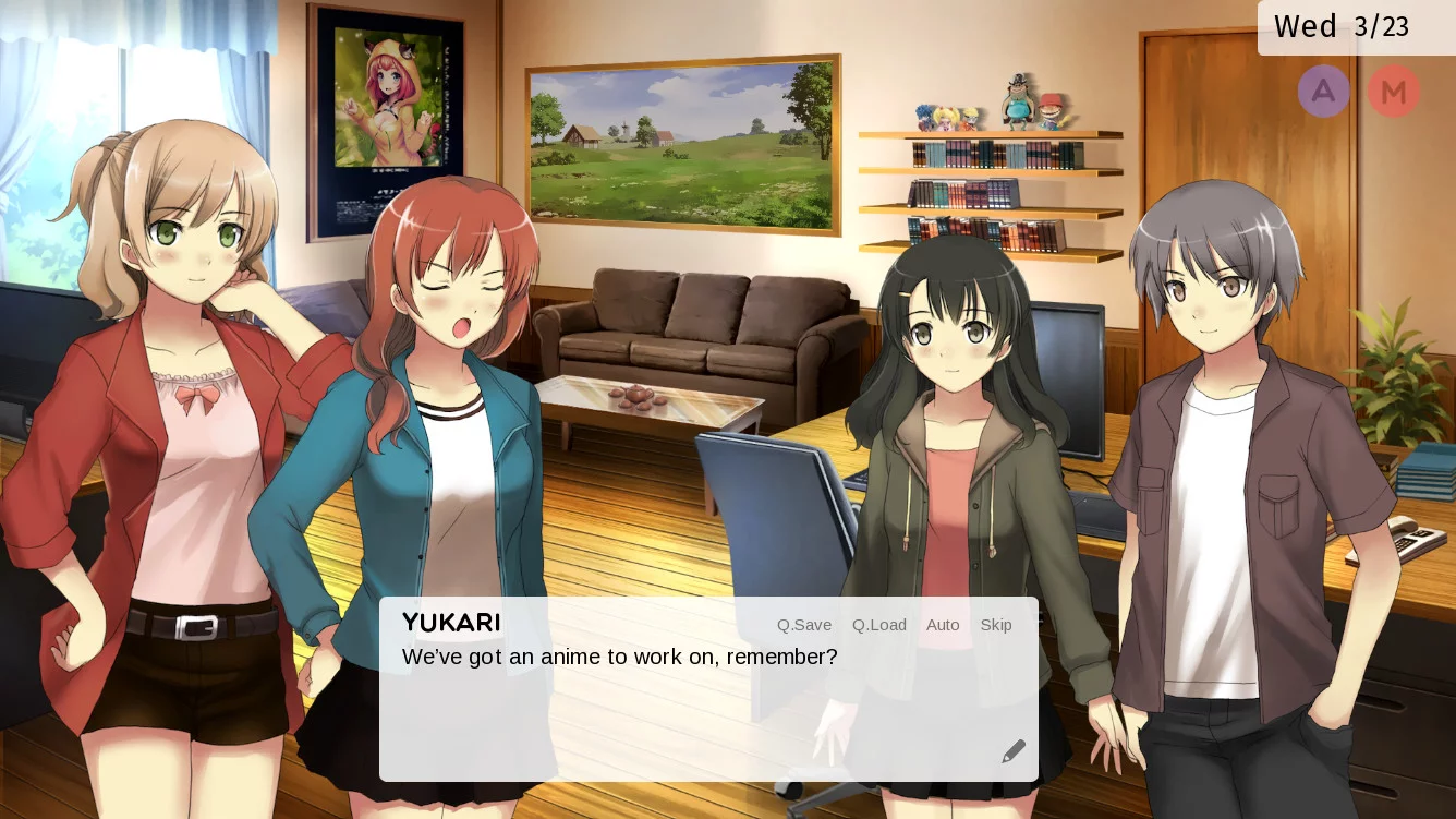 Изображение игры: Anime Studio Simulator