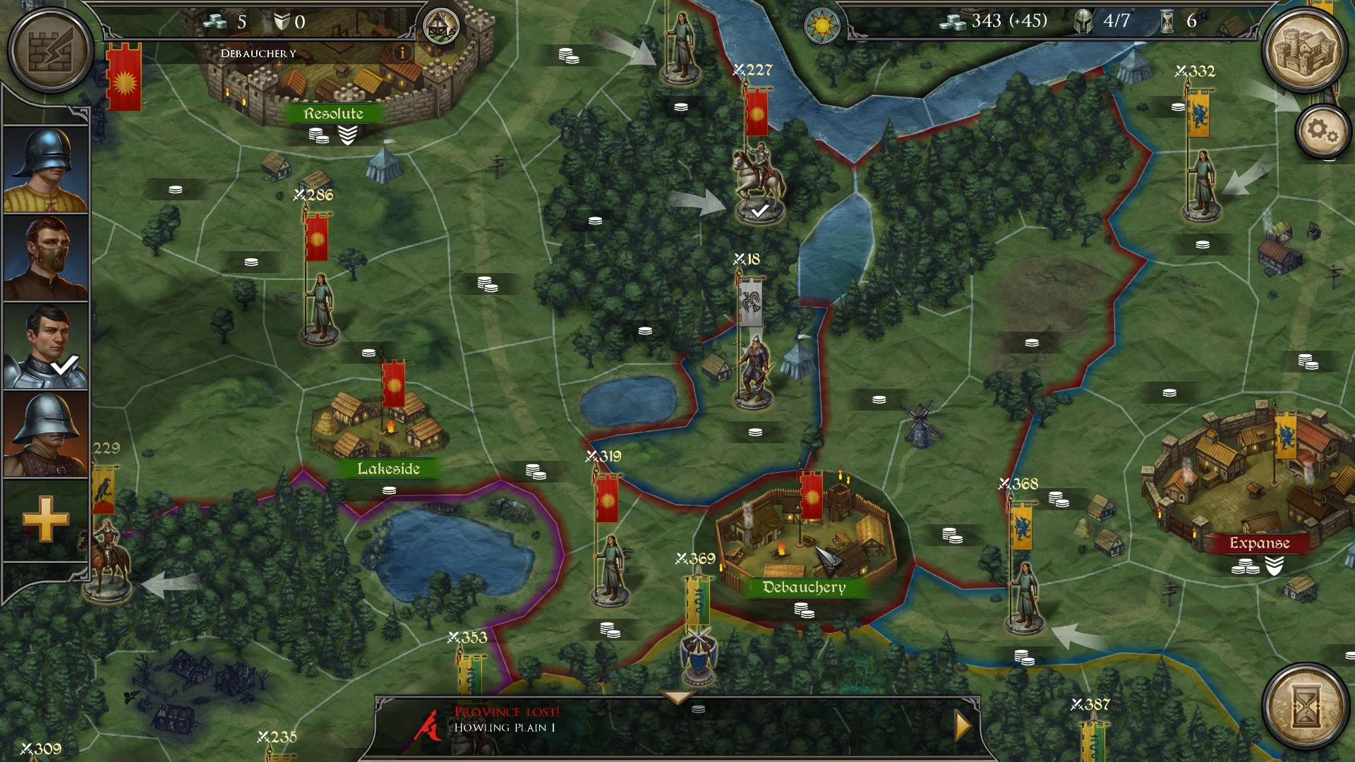 Изображение игры: Strategy & Tactics: Dark Ages