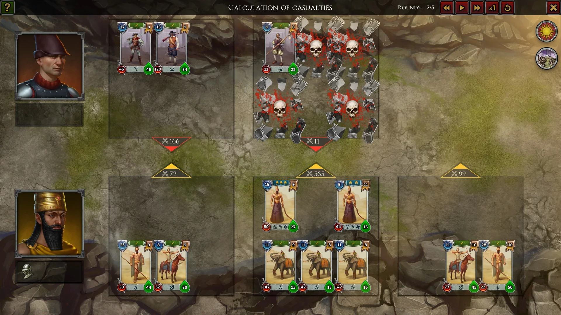 Изображение игры: Strategy & Tactics: Dark Ages