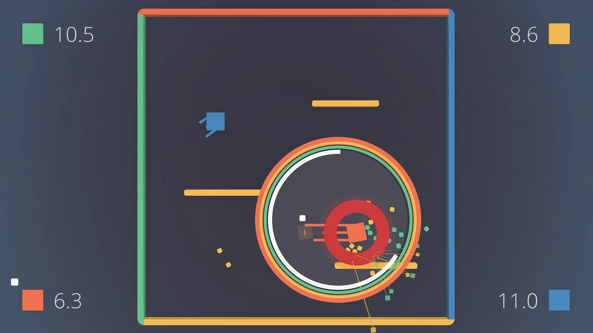 Изображение игры: Flat Heroes
