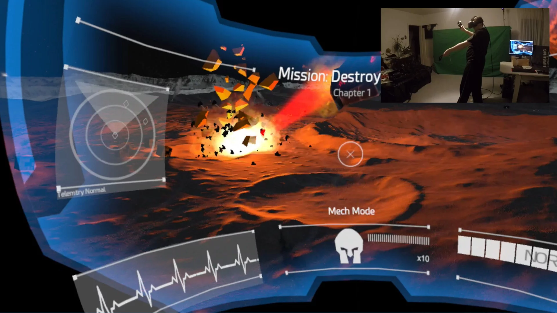 Изображение игры: Mech Ace Combat - Trainer Edition
