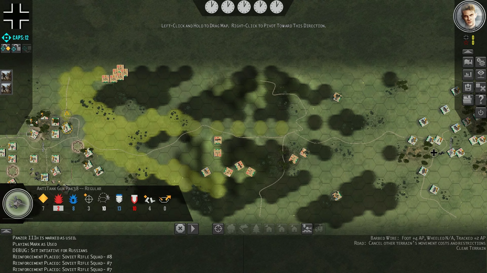 Изображение игры: Conflict of Heroes: Awakening the Bear