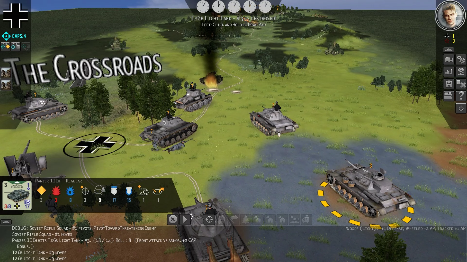 Изображение игры: Conflict of Heroes: Awakening the Bear