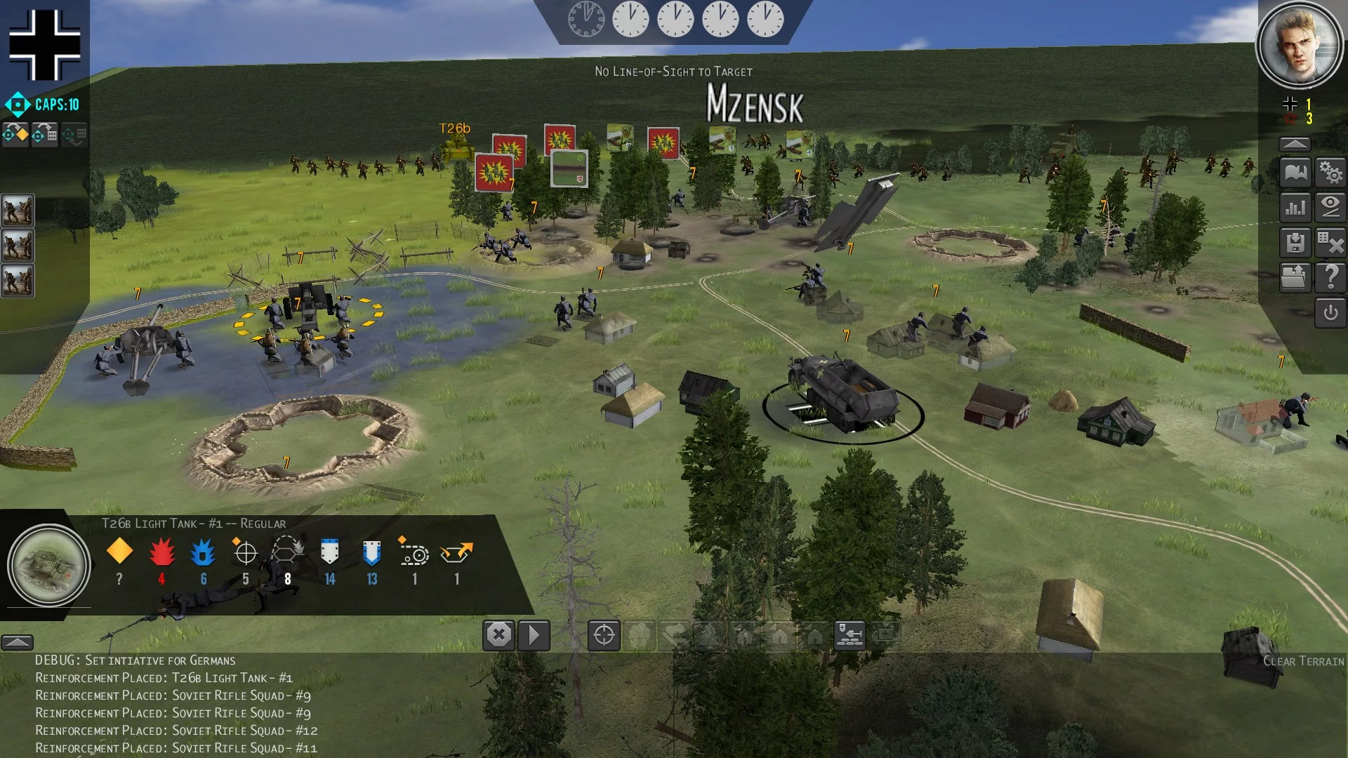 Изображение игры: Conflict of Heroes: Awakening the Bear