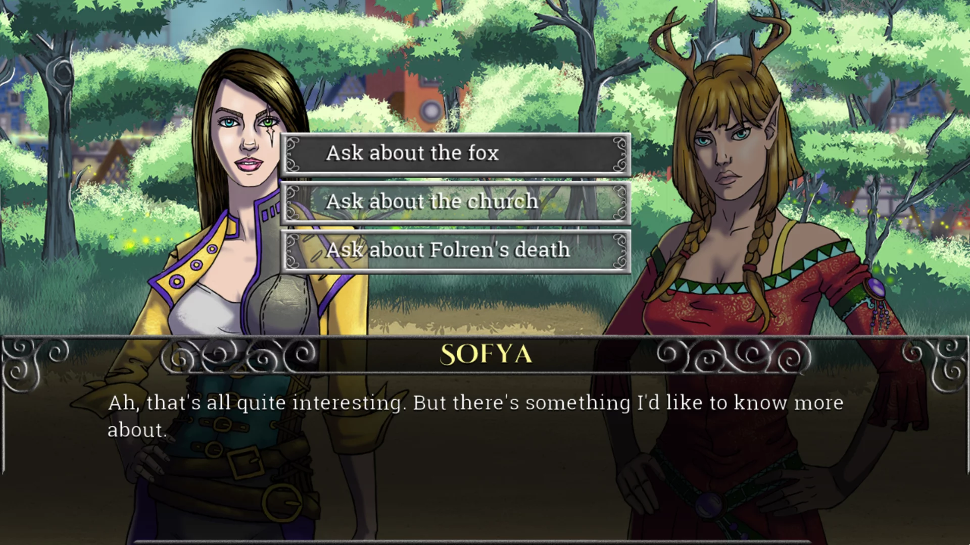Изображение игры: Echoes of the Fey: The Fox's Trail
