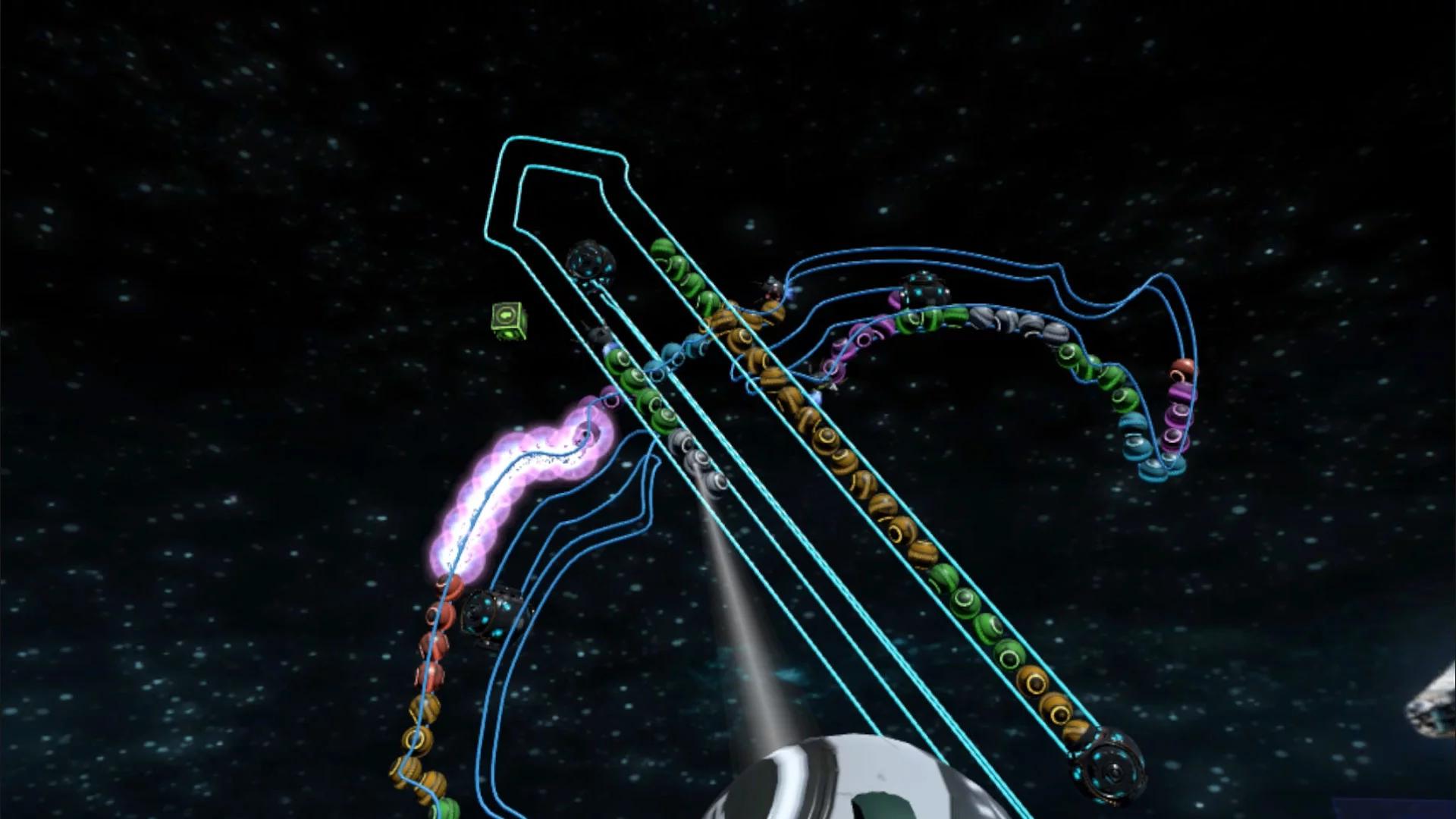 Изображение игры: Cosmos Crash VR