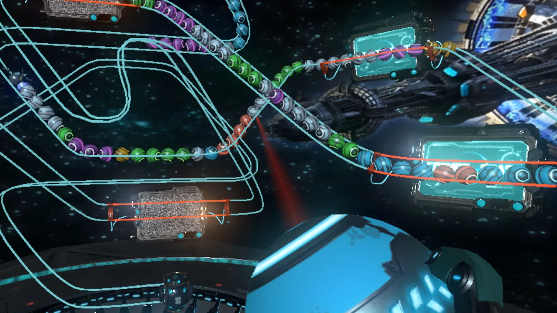 Изображение игры: Cosmos Crash VR