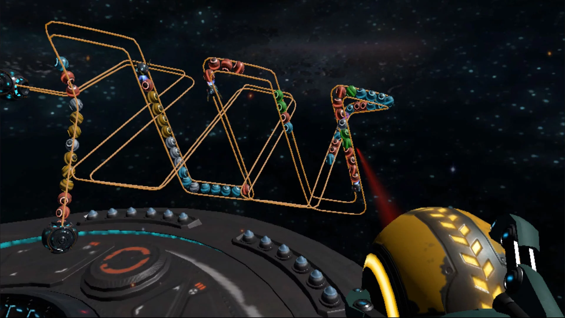 Изображение игры: Cosmos Crash VR