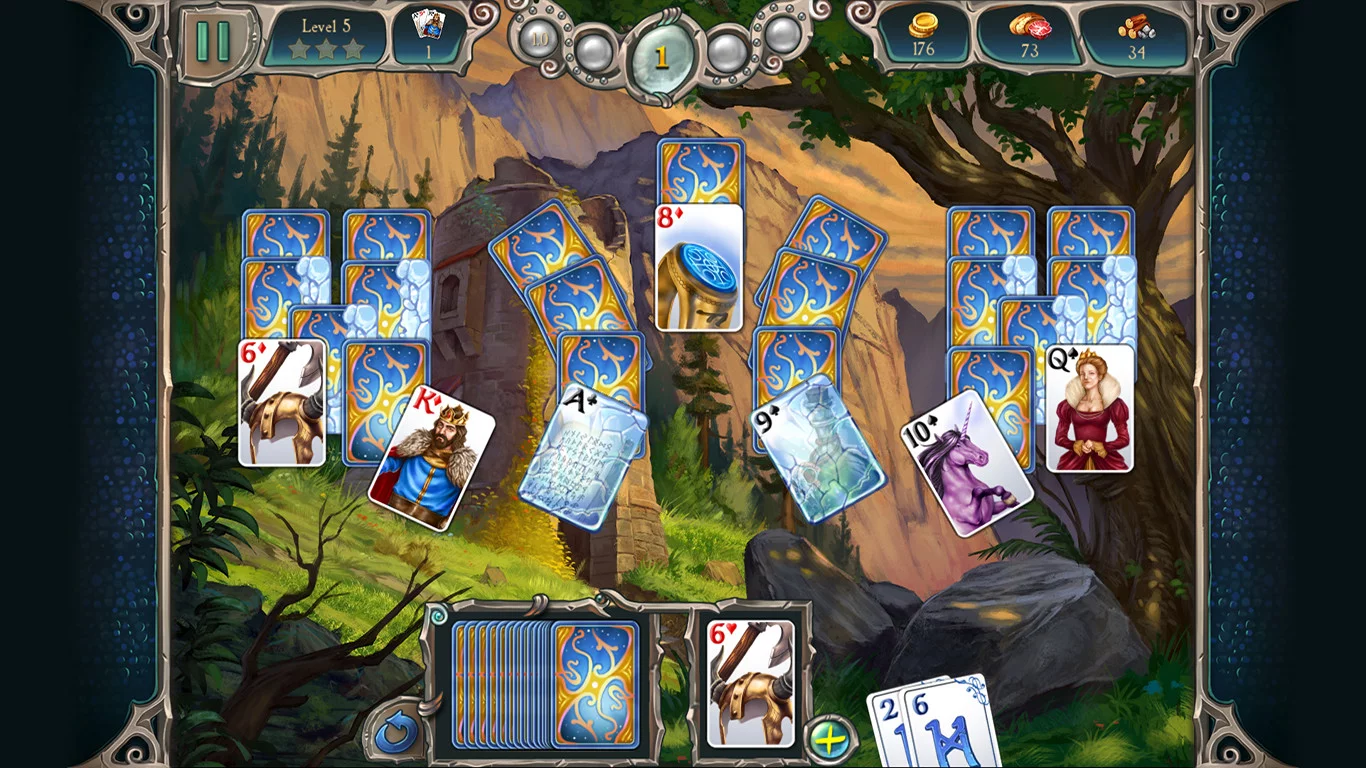Изображение игры: Avalon Legends Solitaire 2