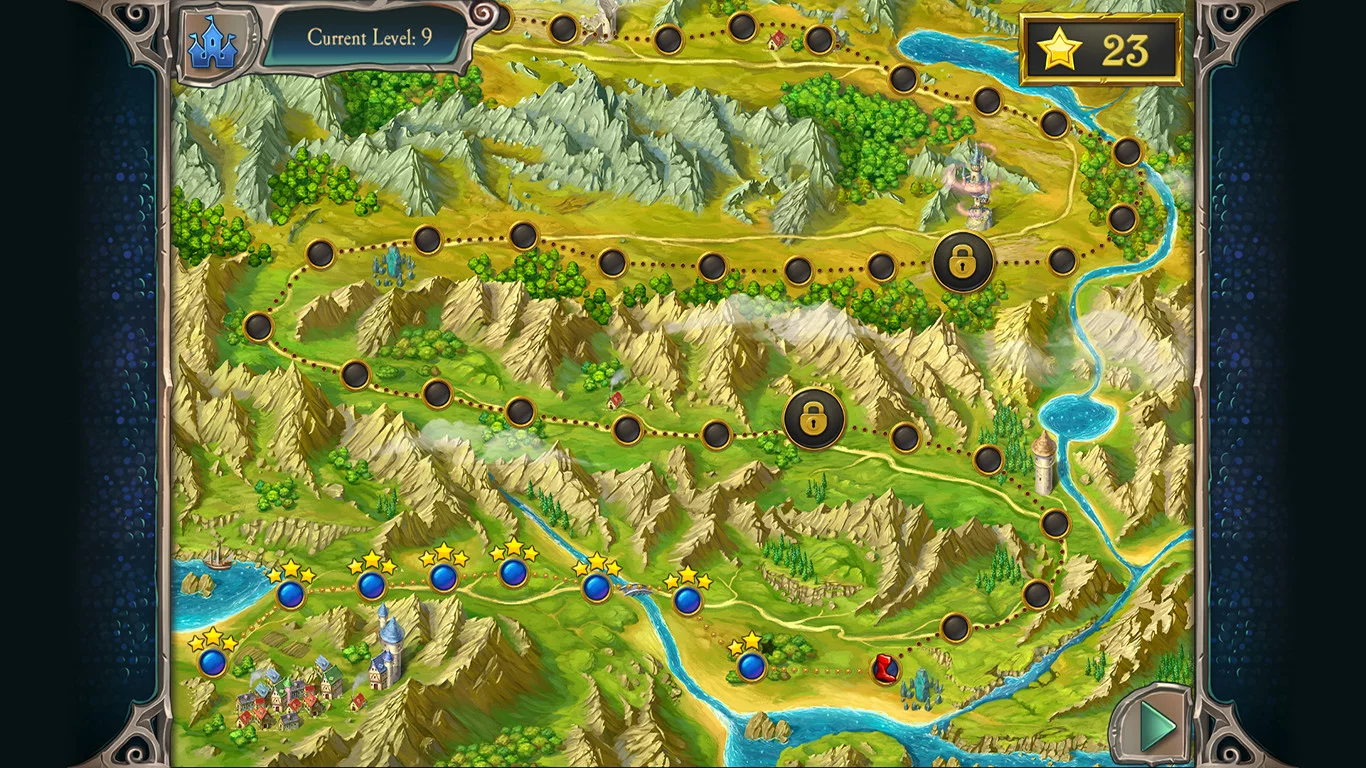 Изображение игры: Avalon Legends Solitaire 2
