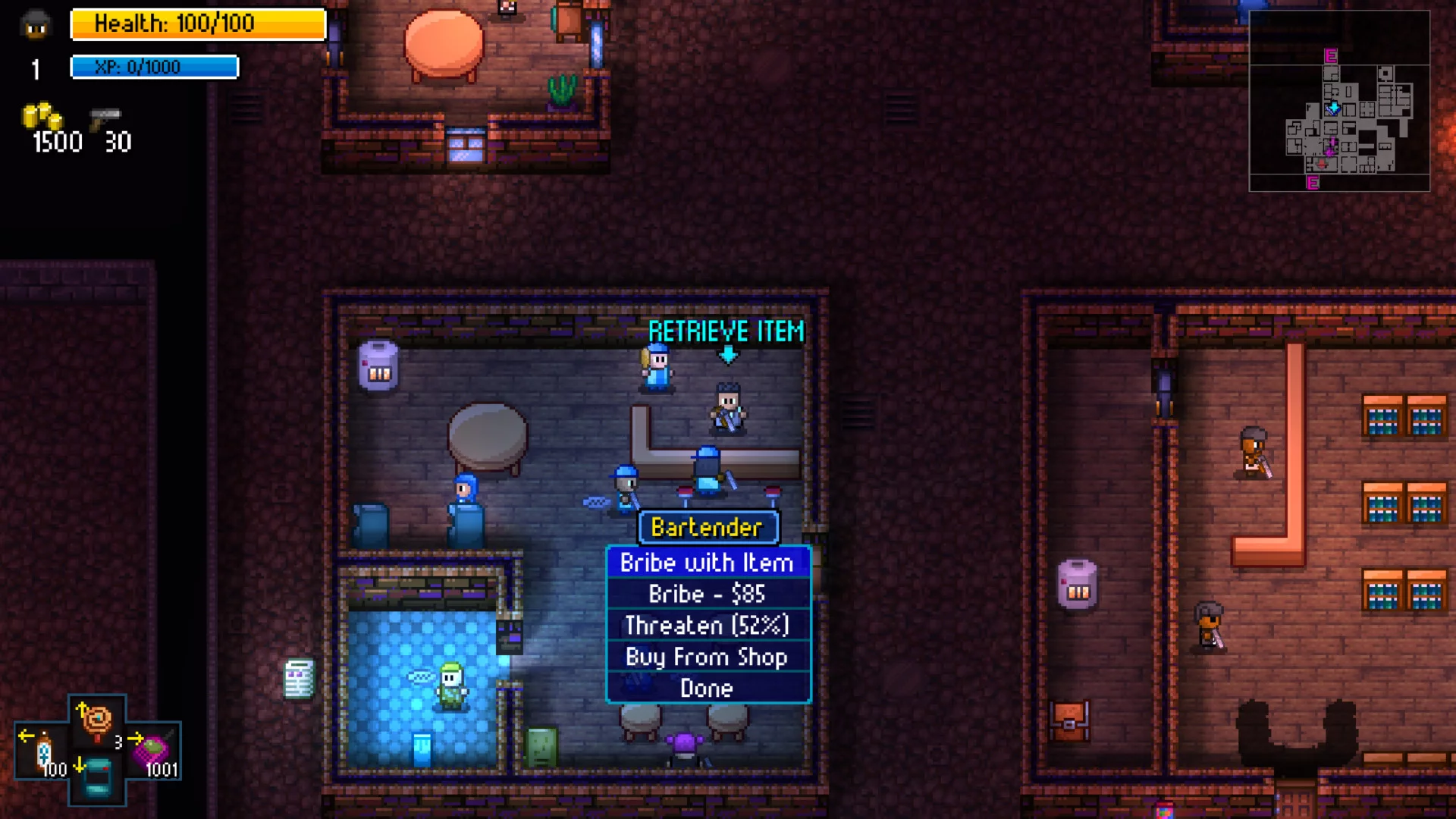 Изображение игры: Streets of Rogue