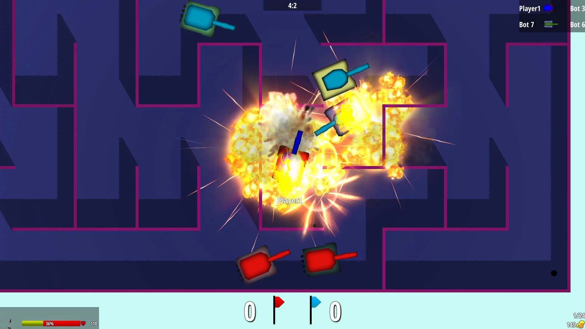 Изображение игры: Panzer Warfare