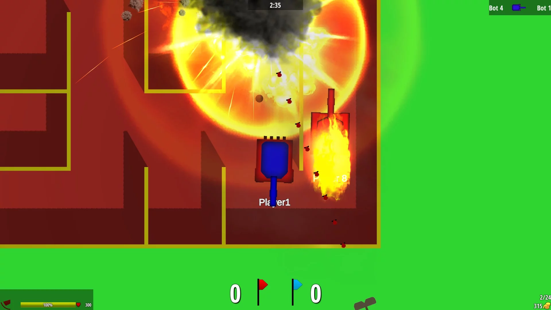 Изображение игры: Panzer Warfare
