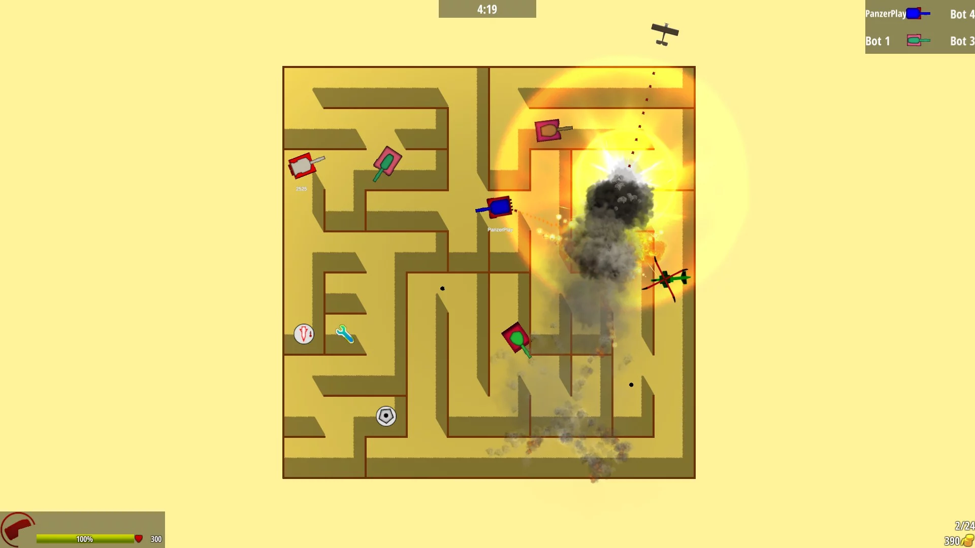 Изображение игры: Panzer Warfare