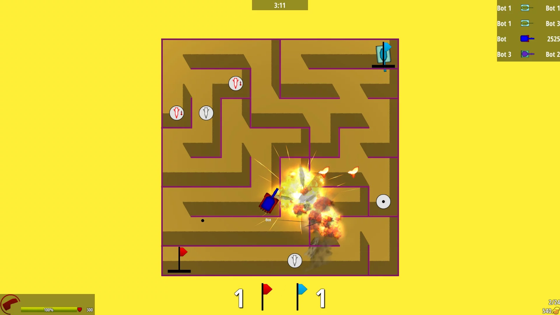 Изображение игры: Panzer Warfare