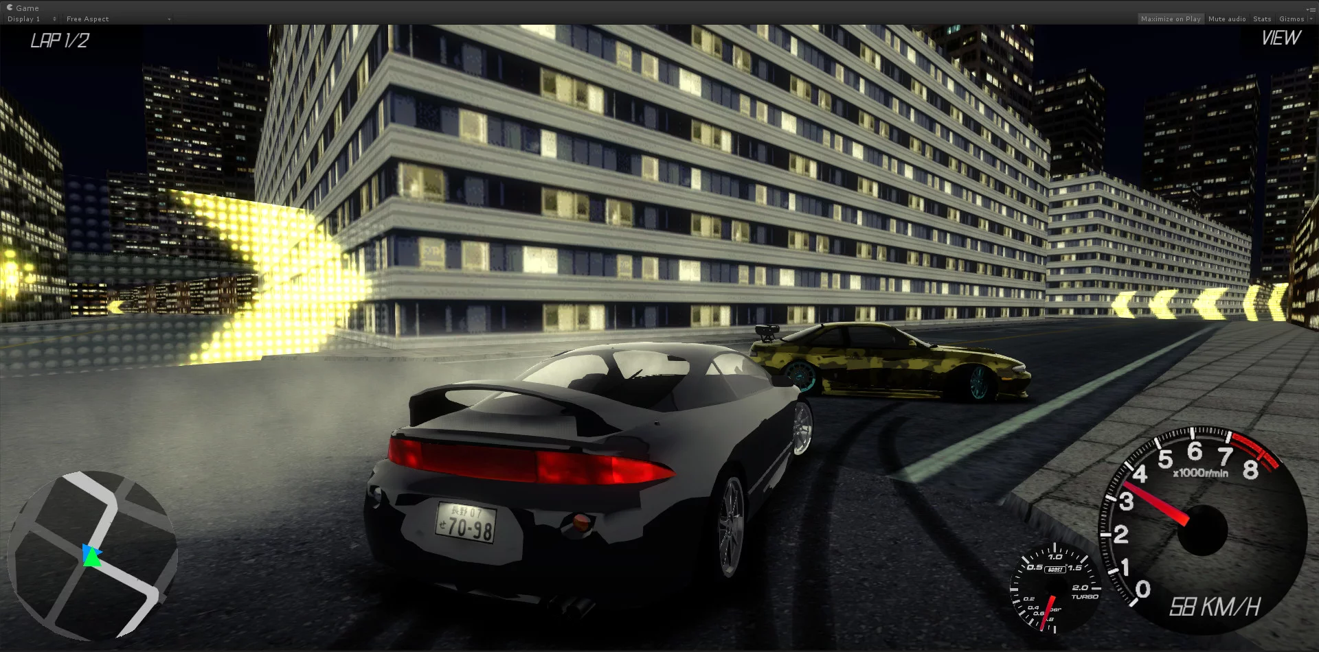 Изображение игры: J.U.R : Japan Underground Racing