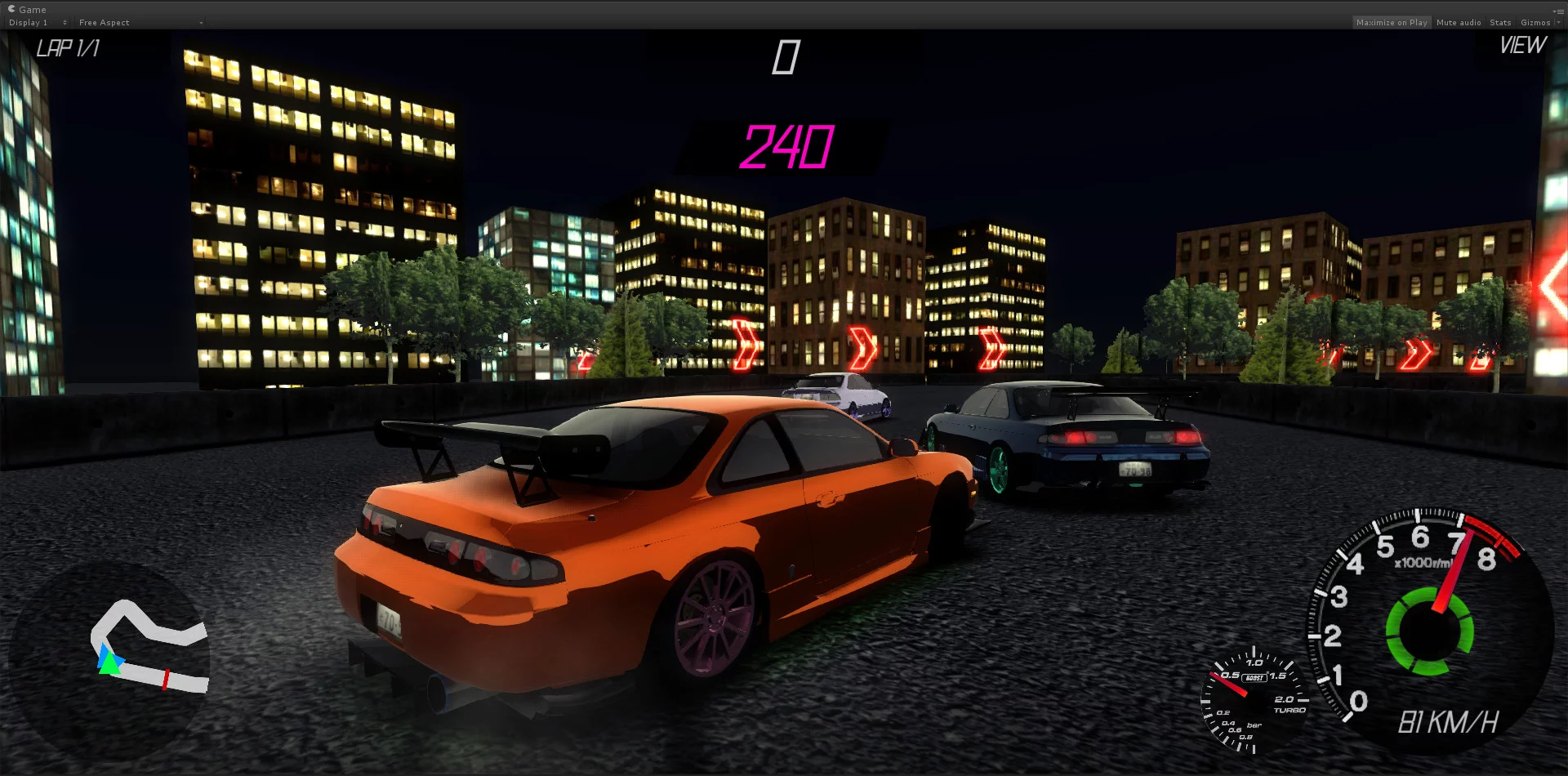 Изображение игры: J.U.R : Japan Underground Racing