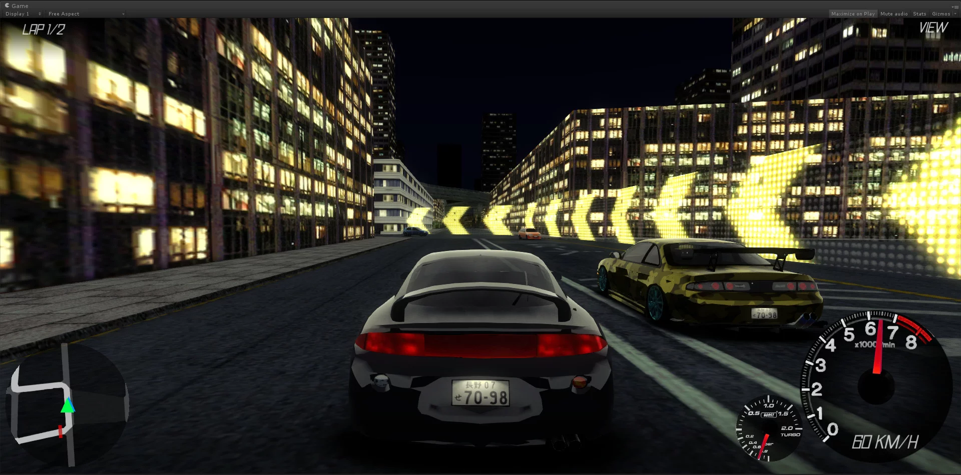 Изображение игры: J.U.R : Japan Underground Racing