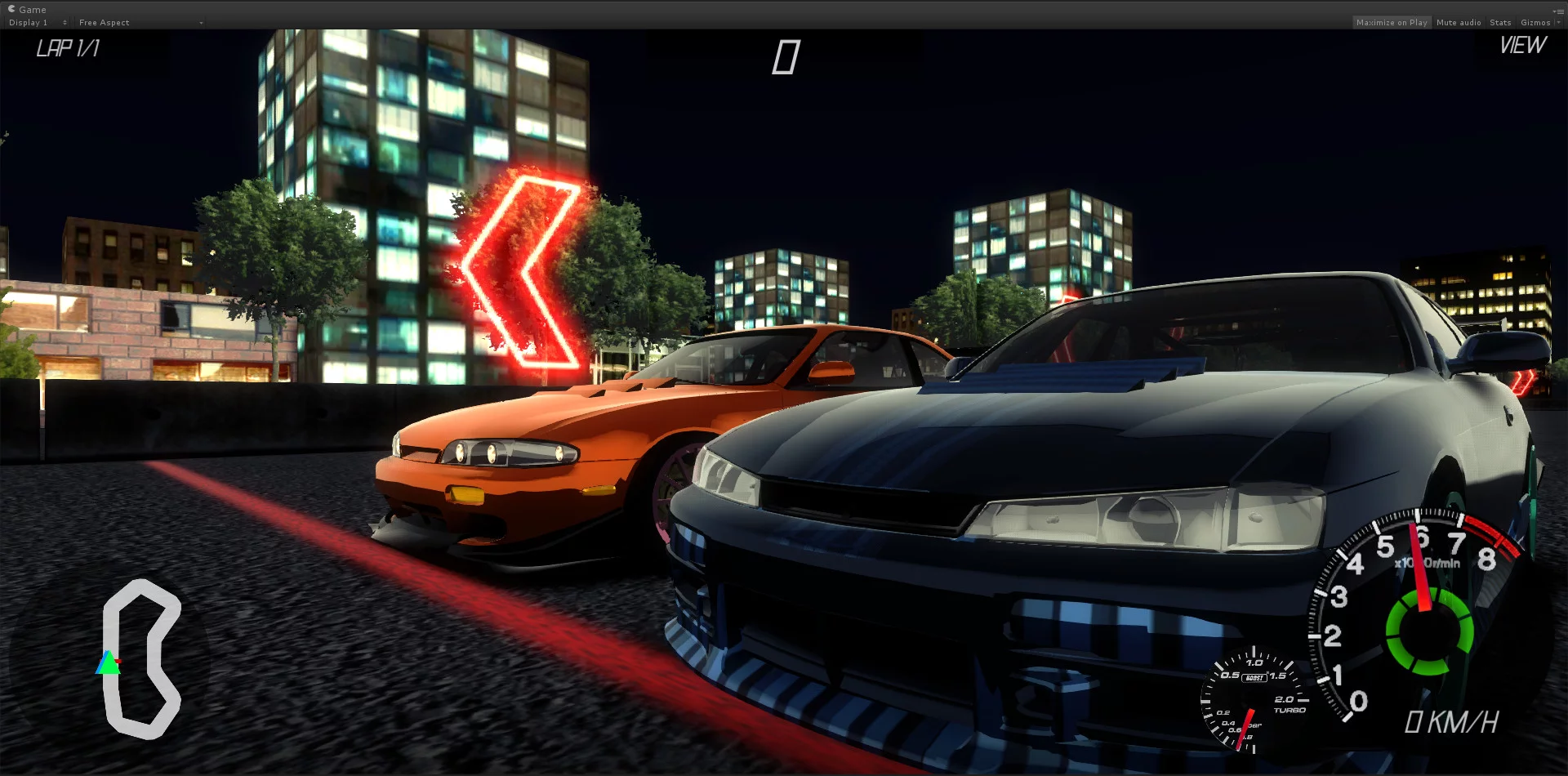 Изображение игры: J.U.R : Japan Underground Racing