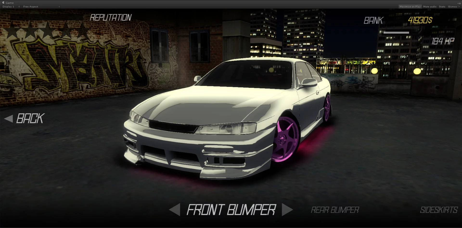 Изображение игры: J.U.R : Japan Underground Racing