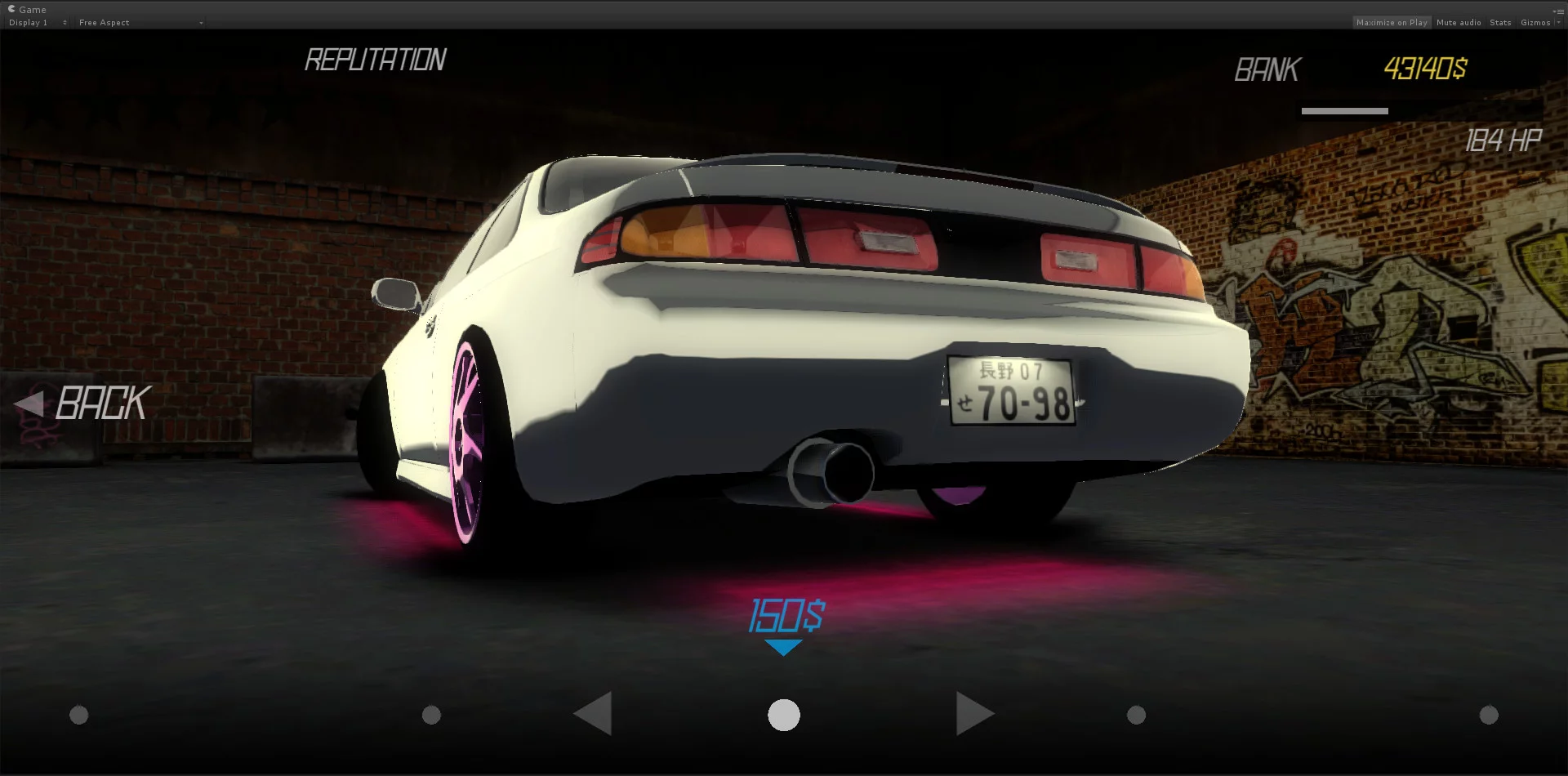 Изображение игры: J.U.R : Japan Underground Racing