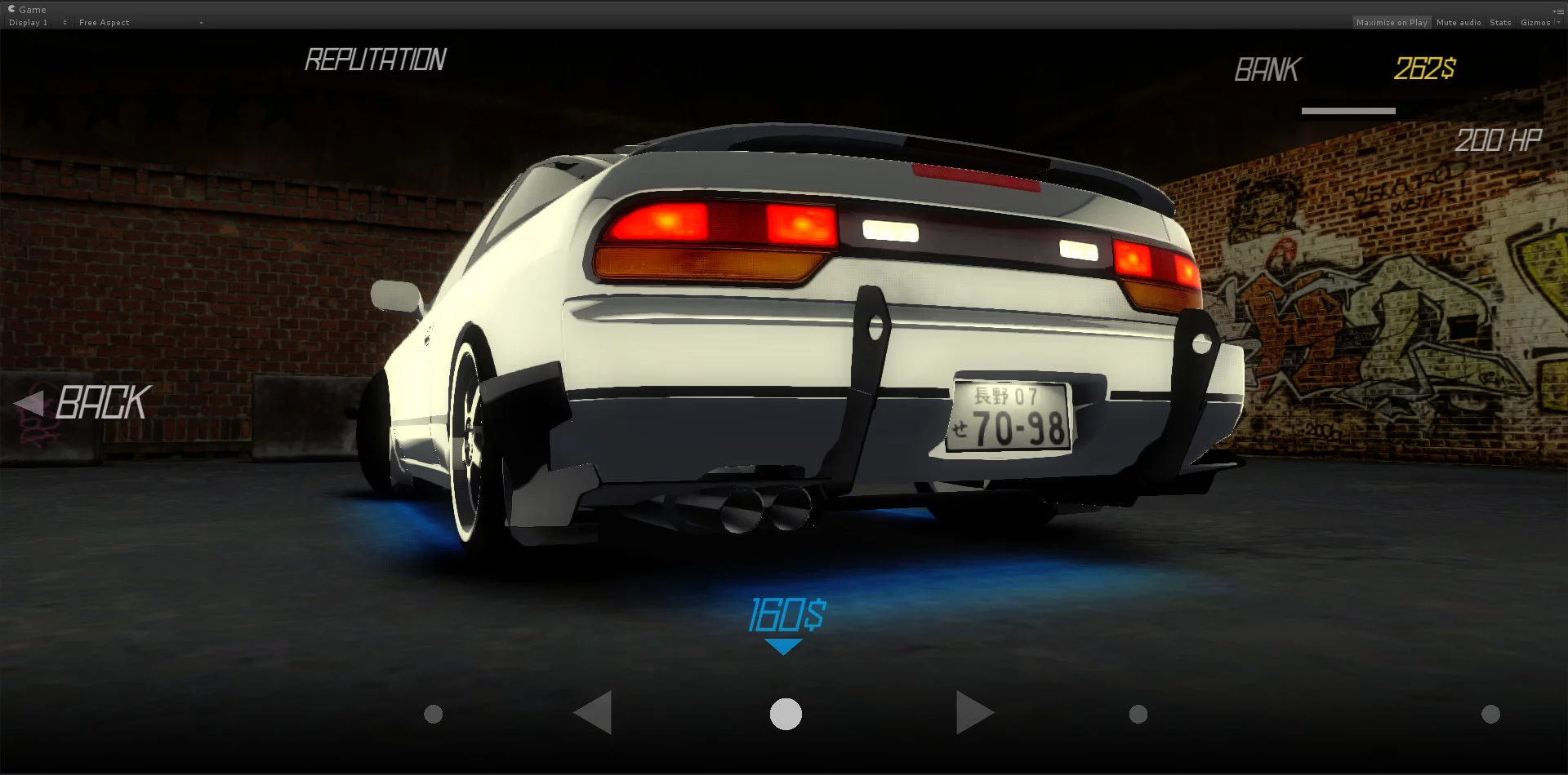 Изображение игры: J.U.R : Japan Underground Racing
