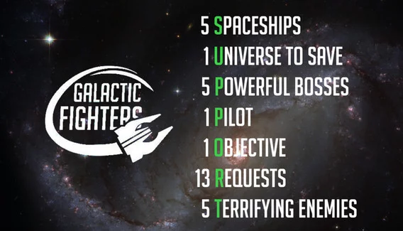 Изображение игры: Galactic Fighters