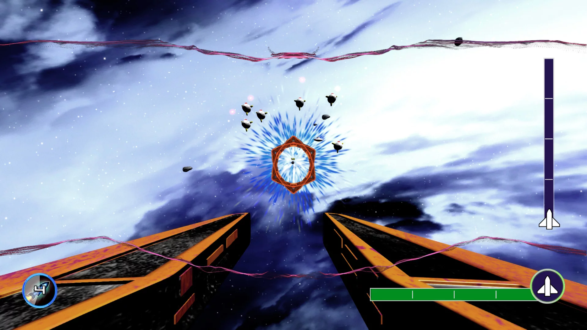 Изображение игры: Galactic Fighters