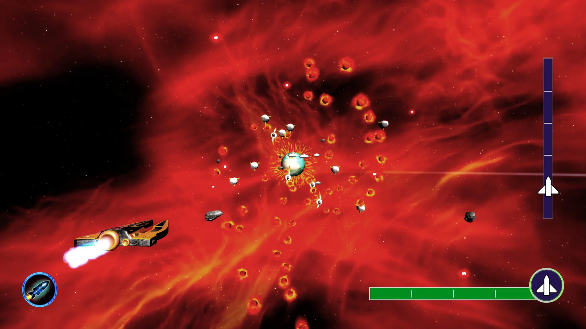 Изображение игры: Galactic Fighters