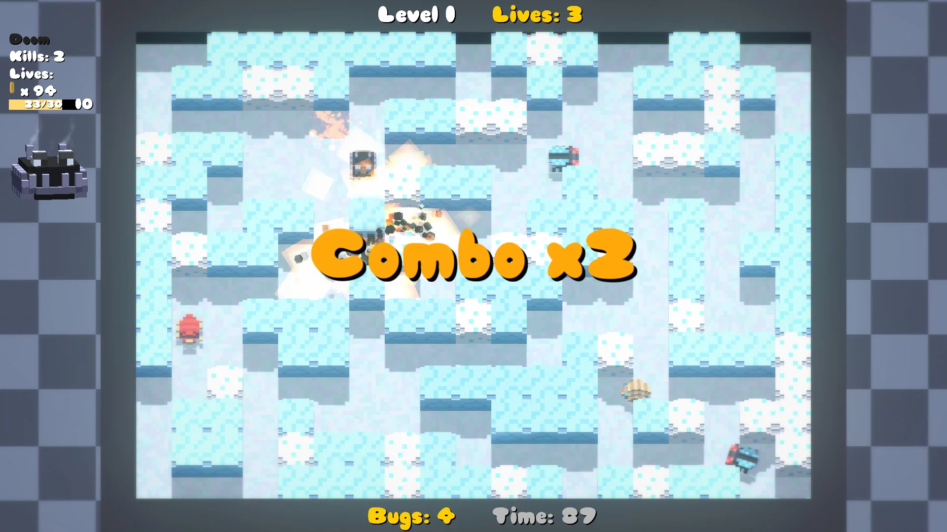 Изображение игры: Oh No! Bugs!