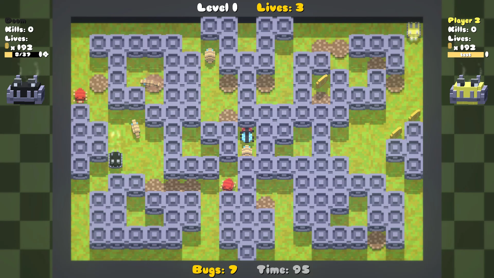 Изображение игры: Oh No! Bugs!
