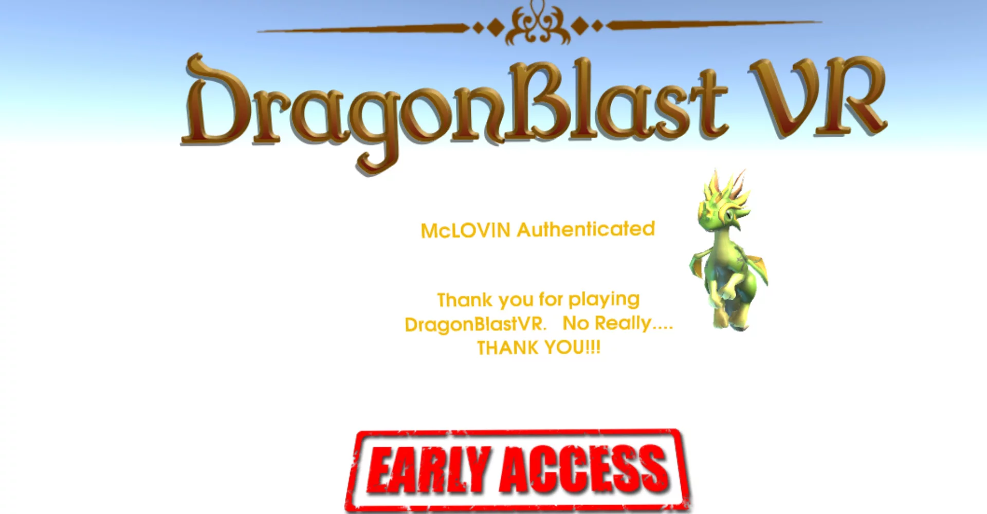 Изображение игры: DragonBlast VR