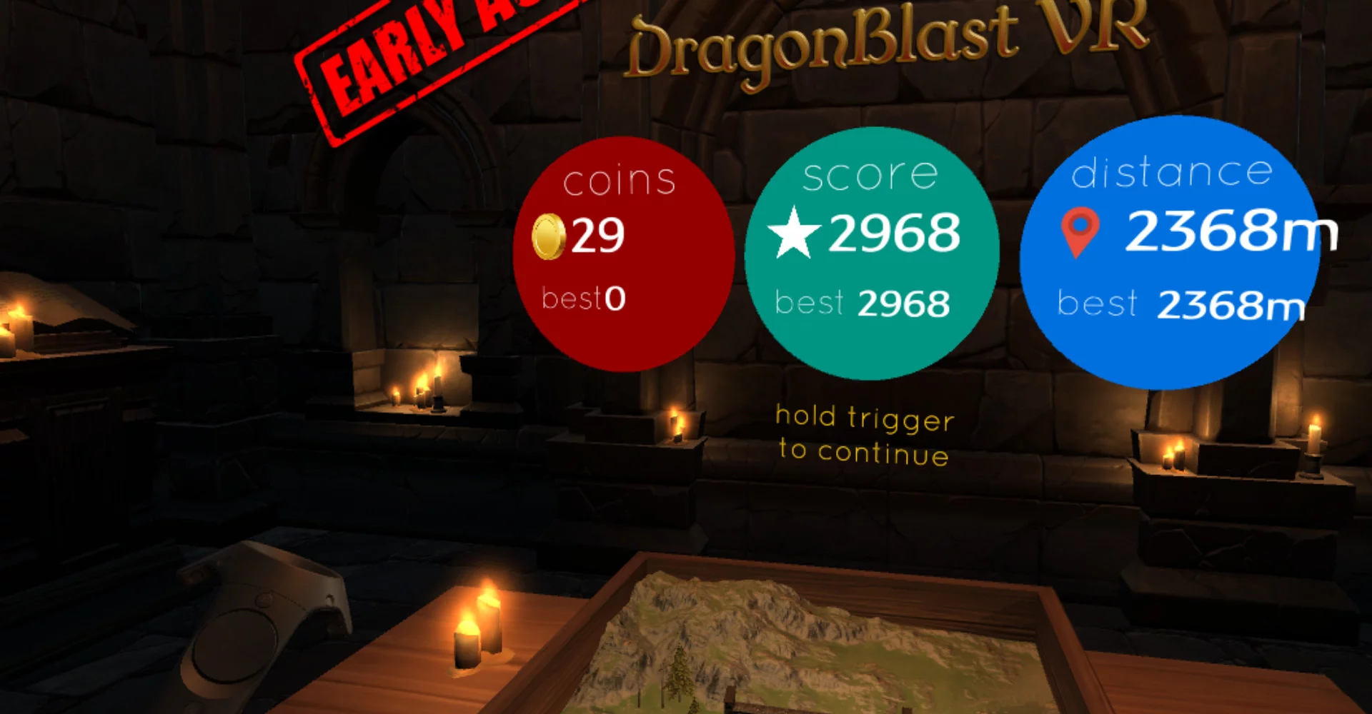Изображение игры: DragonBlast VR